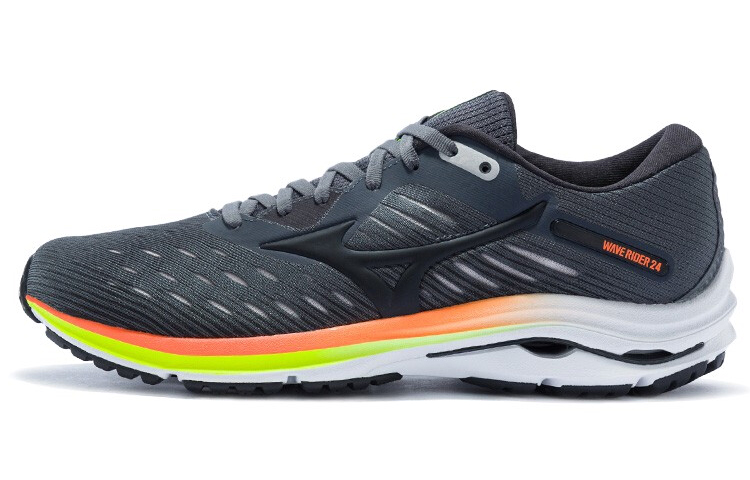 Mizuno Wave Rider 24 'Castle Rock Solar Orange'