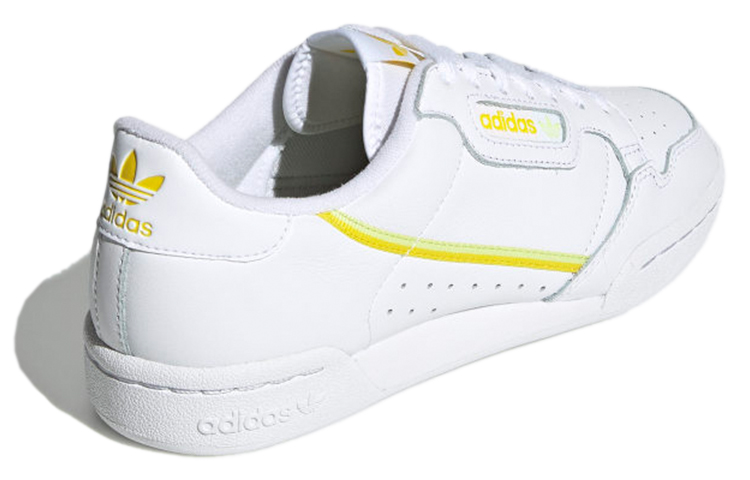 Continental 80 Women's Adidas Originals 'White Semi Frozen Yellow' Women's