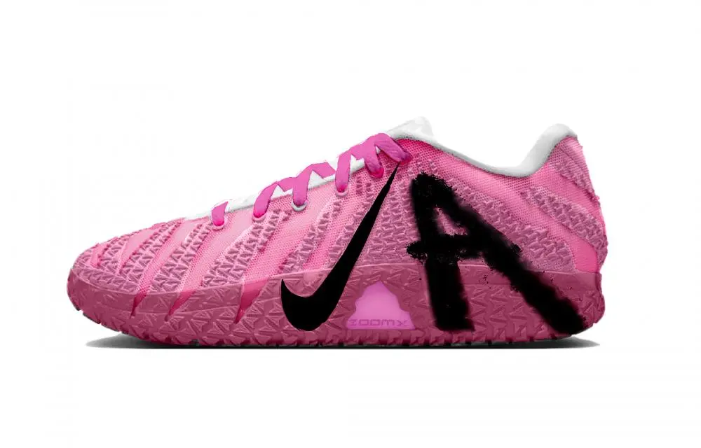 Nike Ja Morant 3 Neon Breathable Low top Basketball Shoes Men's Pink