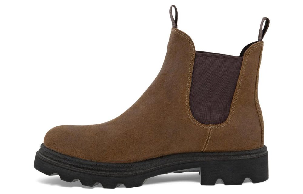 Ecco Short Chelsea Boots Women's Cocoa Brown