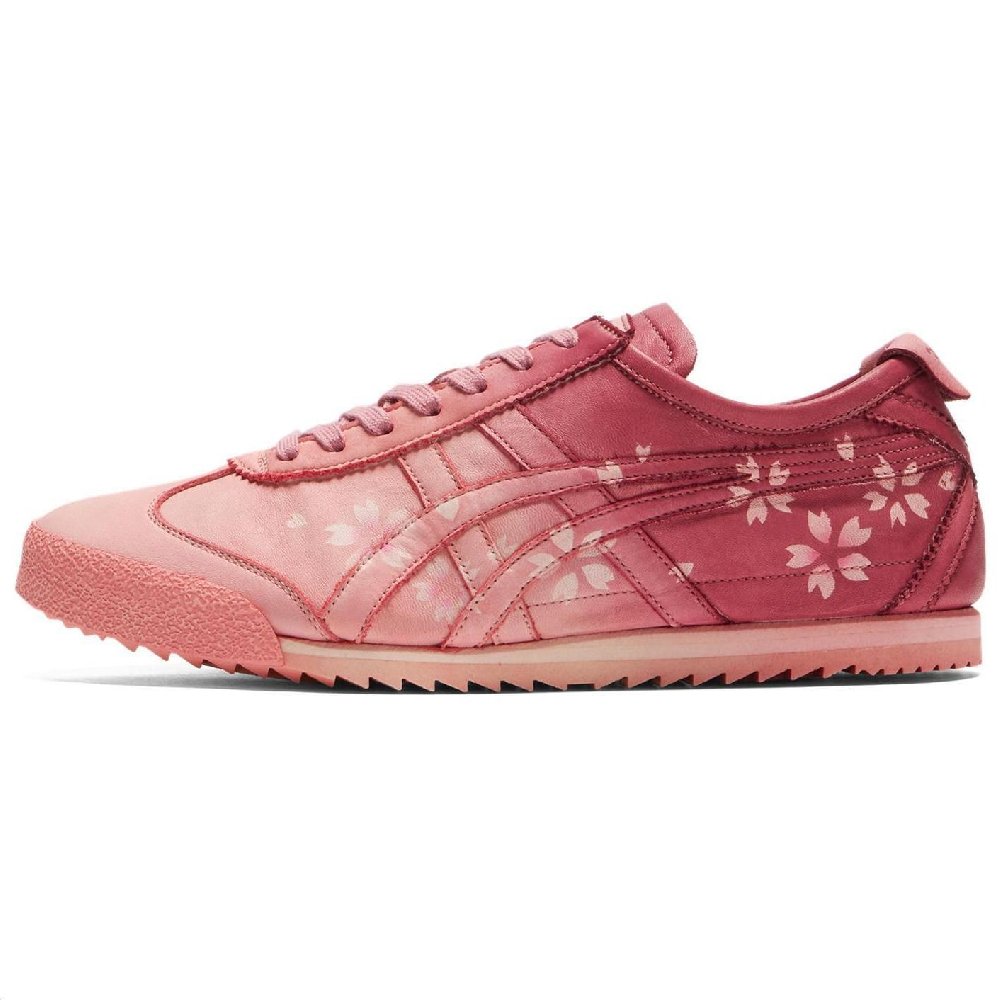 Asics Onitsuka Tiger Mexico 66 Deluxe Nm Ginger Peach Dark Cherry Women's
