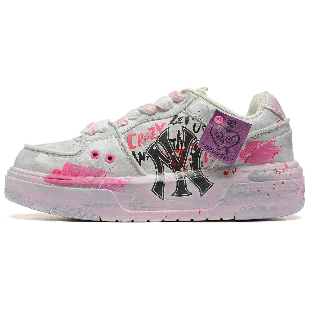 MLB Chunky Liner Skateboard Shoes Unisex Low-Top White