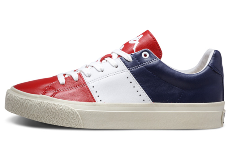 Kappa Anti Slip Wear Resistant Low Top Skateboard Shoes Women's Red Blue