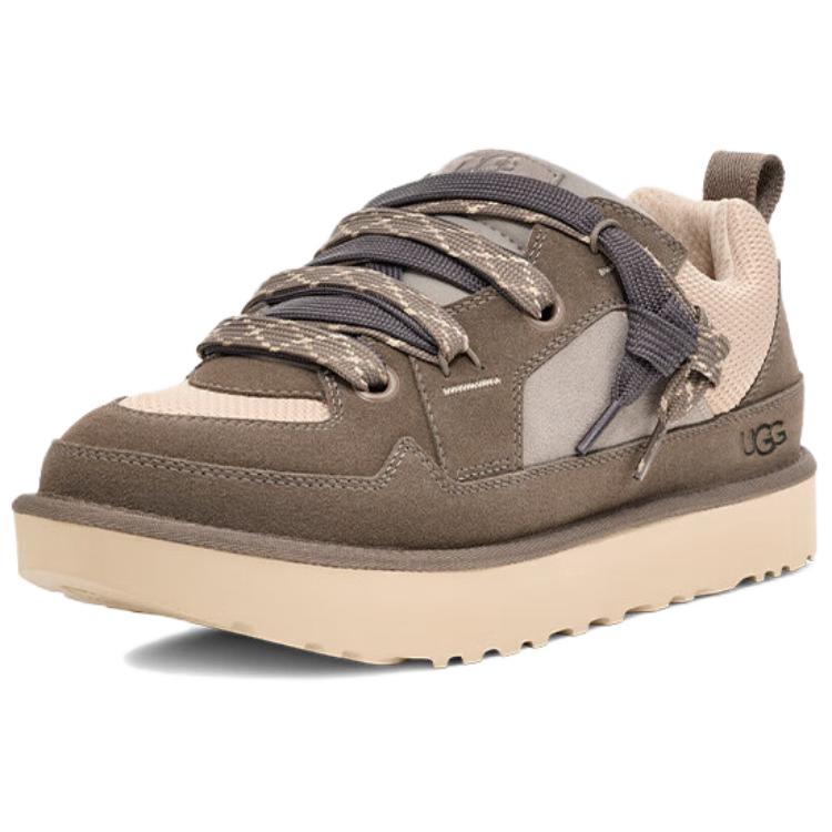 UGG Highland Slip Resistant Low Top Casual Shoes Men's Brown/Beige
