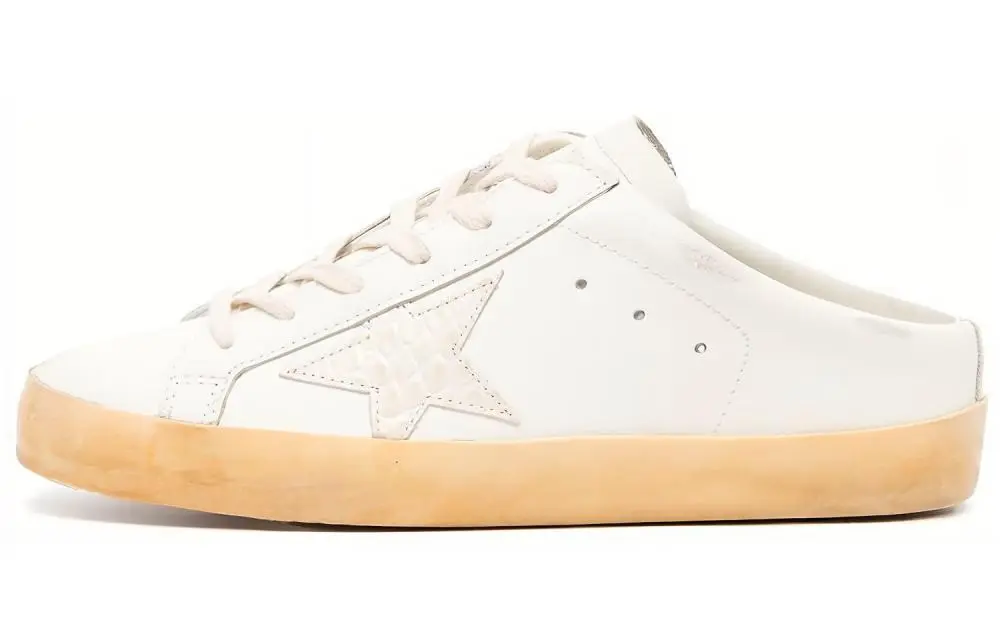 Golden Goose Superstar Leather Mules