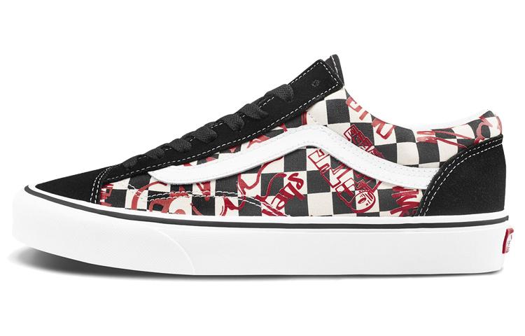 Vans Style 36 Checkerboard Red