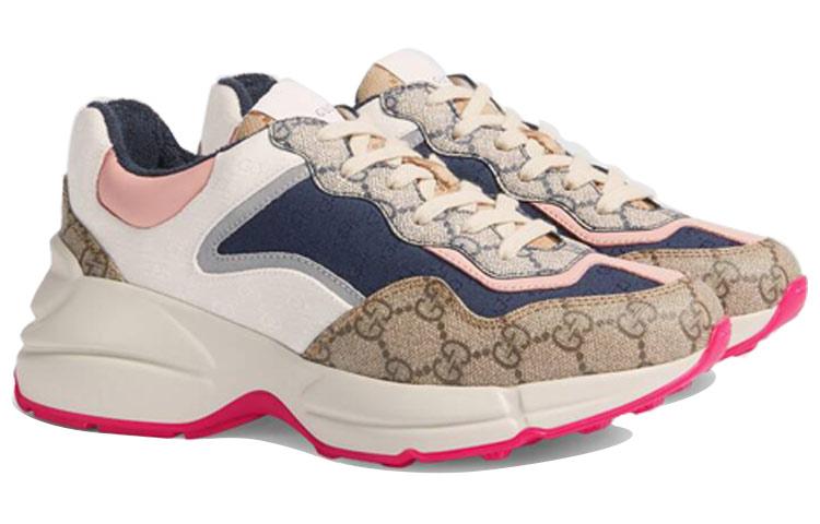 GUCCI Women's Gg Rhyton 'Beige White Pink' Women's купить в интернет-магазине Yoocart с быстрой доставкой по России.