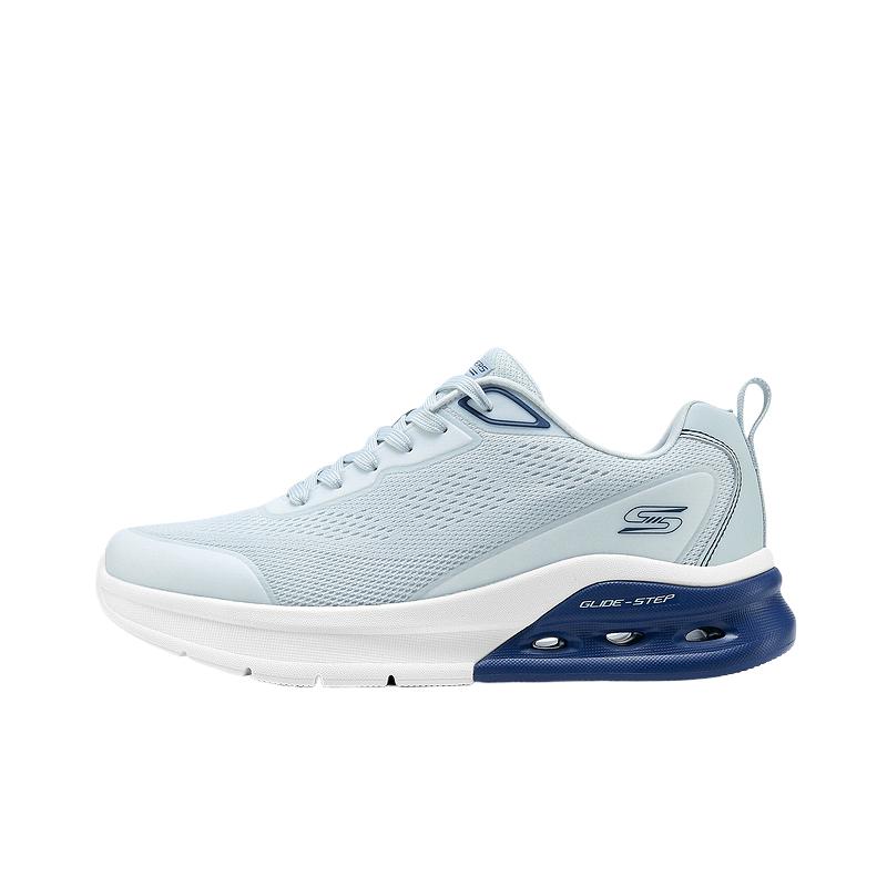 Skechers Bob's Wear-Resistant Low-Top Casual Shoes Men's Blue Gray
