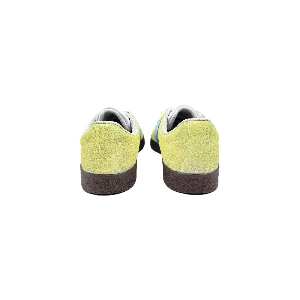 Adidas Neo VL Court Lifestyle Lemon Light Blue Language Slip Resistant Low Top Skateboard Shoes Unisex Yellow Blue