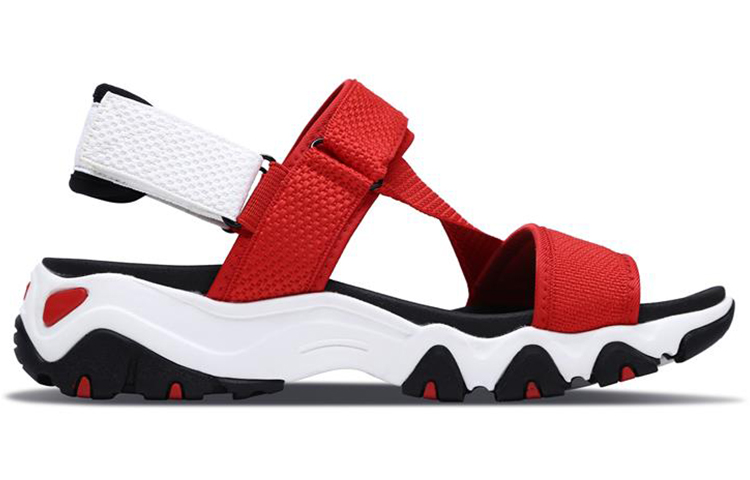 Skechers D'Lites 2.0 Sandals Red Women's
