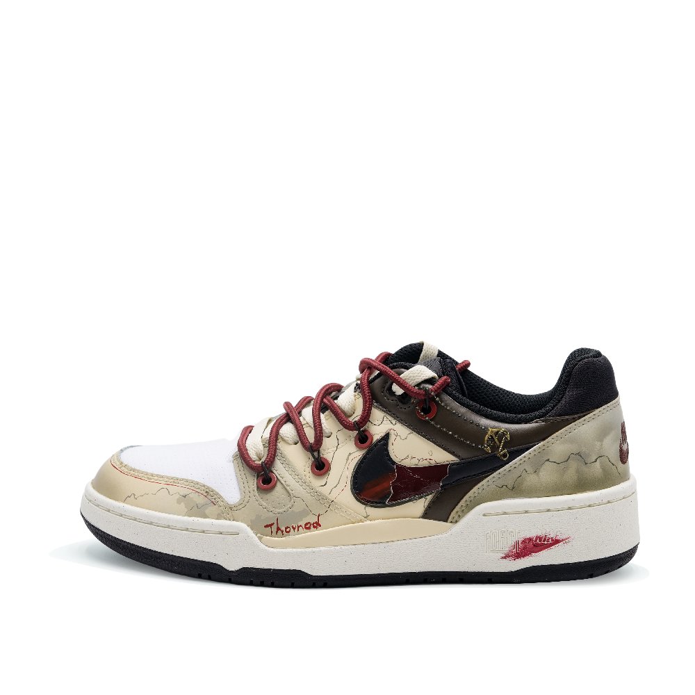 Nike Full Force Thorned Voyage Story Anti-Slip Wear-Resistant Low-Top Skateboard Shoes Unisex