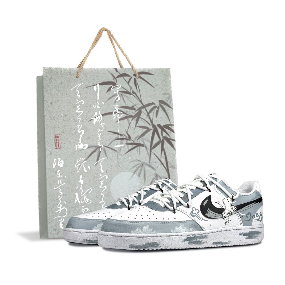 Nike Court Vision 1 Skateboard Shoes Unisex Low-Top Gray/White