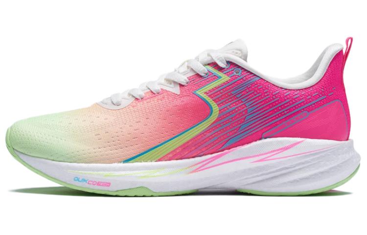 361° Carbon CQT Cushioning Anti-Slip Wear-Resistant Breathability Low-Top Casual Running Shoes Women's Pink Green Blue