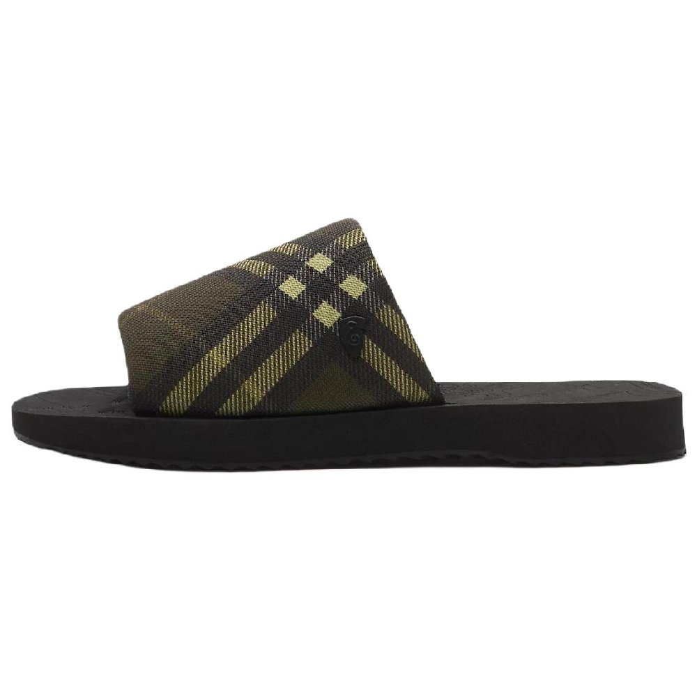 Burberry Slide Slippers Men's Green