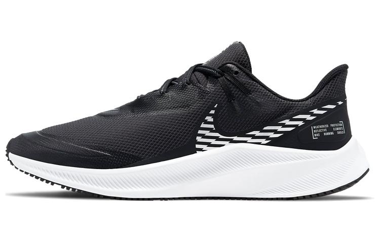 Nike Quest 3 Shield 'Black Metallic Silver'