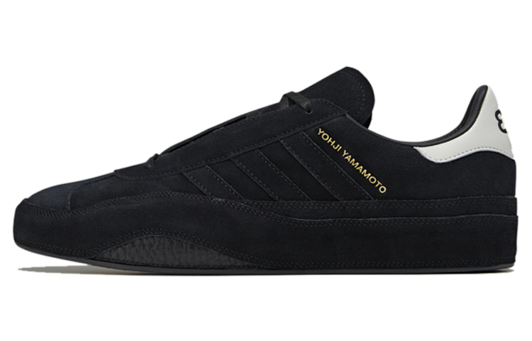 Y 3 Gazelle Black Black White