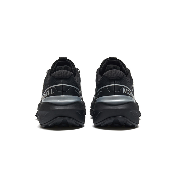MERRELL VAST SKY Cushioning, Slip Resistant, Abrasion Resistant, Breathable Low Top Outdoor Shoes Unisex Black Silver купить в интернет-магазине Yoocart с быстрой доставкой по России.