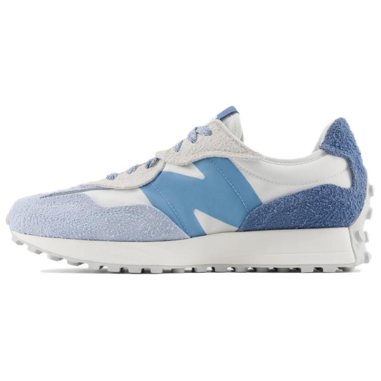 New Balance NB 327 Abrasion Resistant Low Top Casual Shoes Unisex Gray Blue