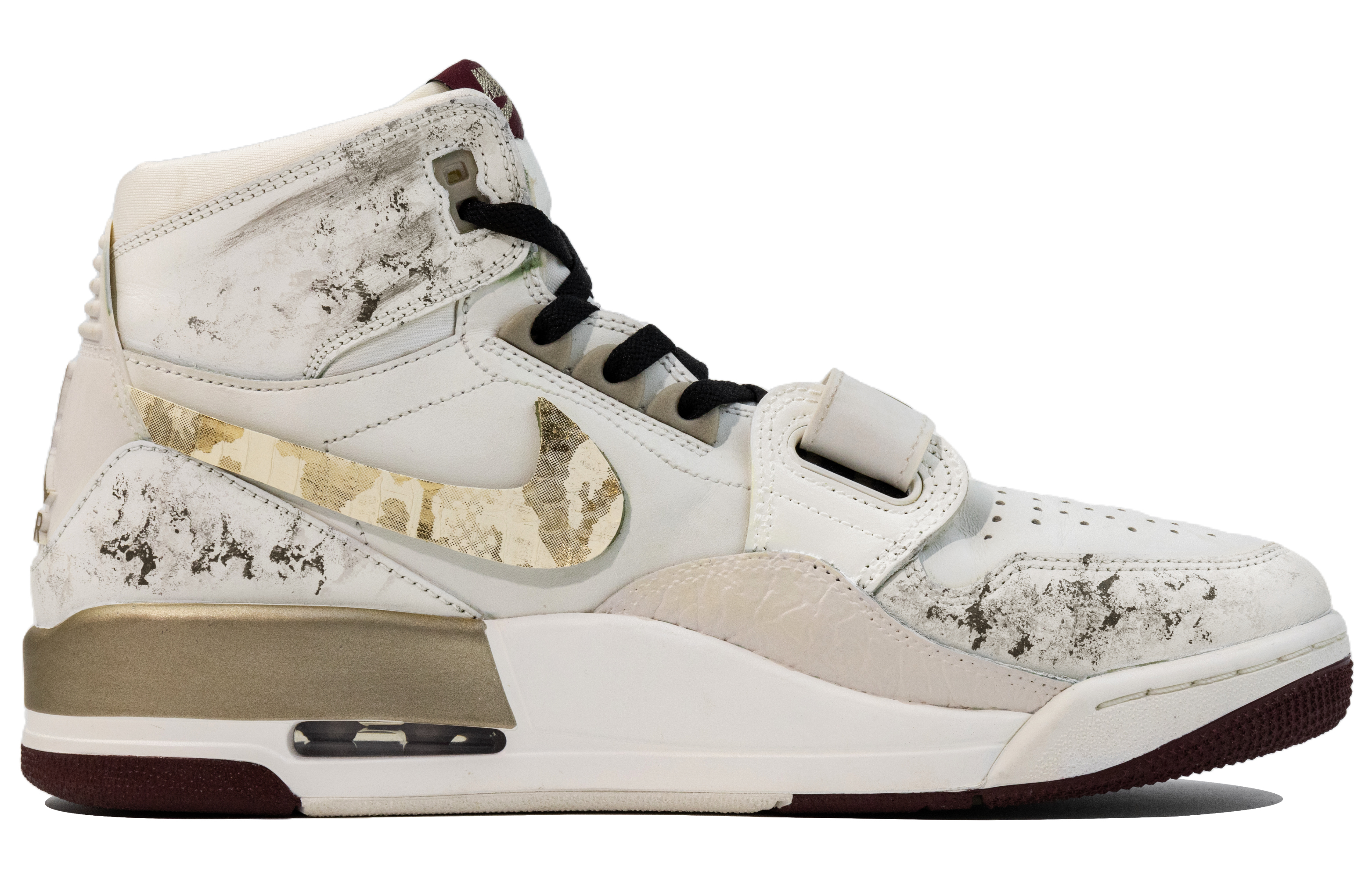 Jordan Legacy 312 Year Of The Snake Limited Edition High-Top Vintage Basketball Shoes Men's White Gold купить в интернет-магазине Yoocart с быстрой доставкой по России.