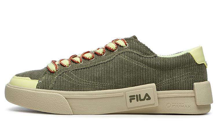 FILA FUSION Pop Skate Shoes 'Olive Green White'