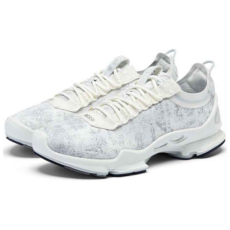 Ecco Striding C Slip-Resistant Low-Top Casual Running Shoes Men's Neon White купить в интернет-магазине Yoocart с быстрой доставкой по России.