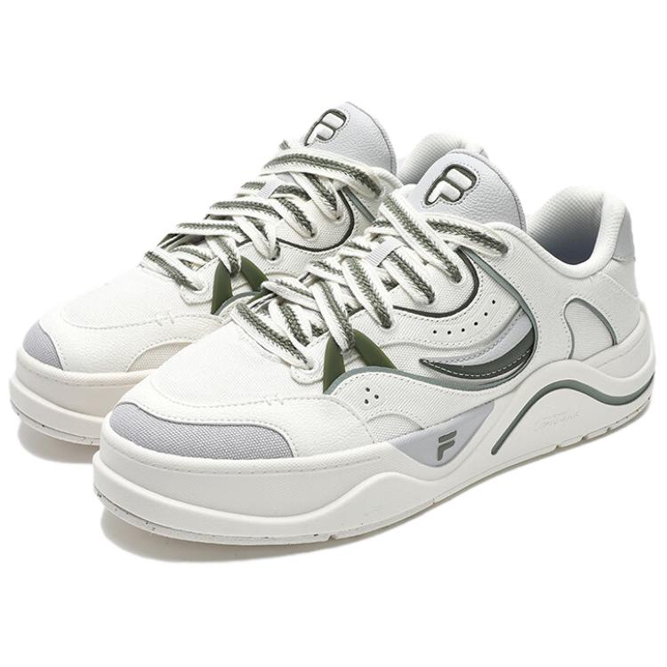 FILA FUSION 50 Low Top Skateboard Shoes Men's Gray White купить в интернет-магазине Yoocart с быстрой доставкой по России.