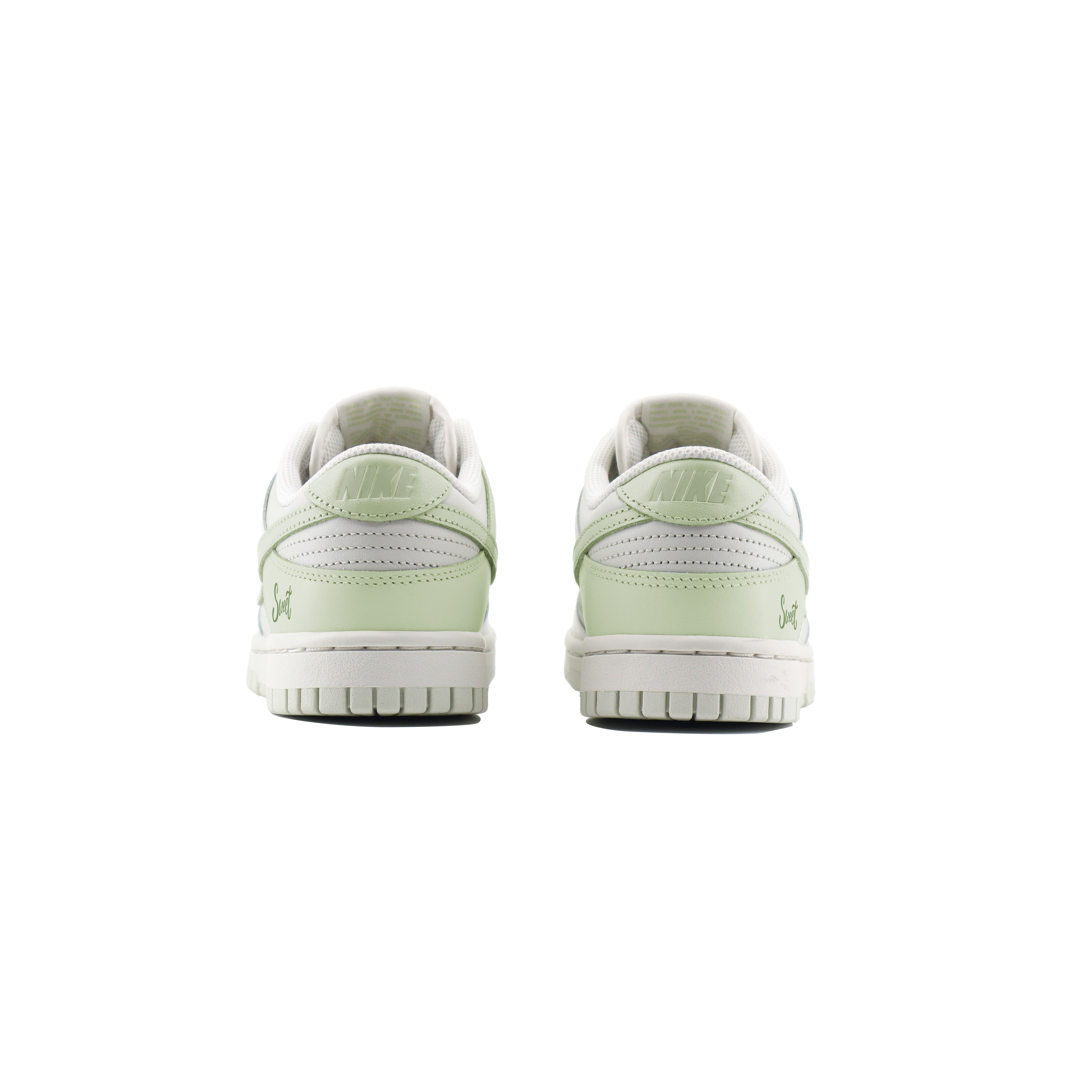 Nike Dunk LOW Sweet Abrasion Resistant Low Top Skateboard Shoes Unisex White Green купить в интернет-магазине Yoocart с быстрой доставкой по России.