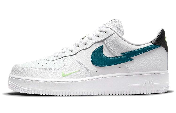 Nike Air Force 1 Low Split Swoosh White Aquamarine