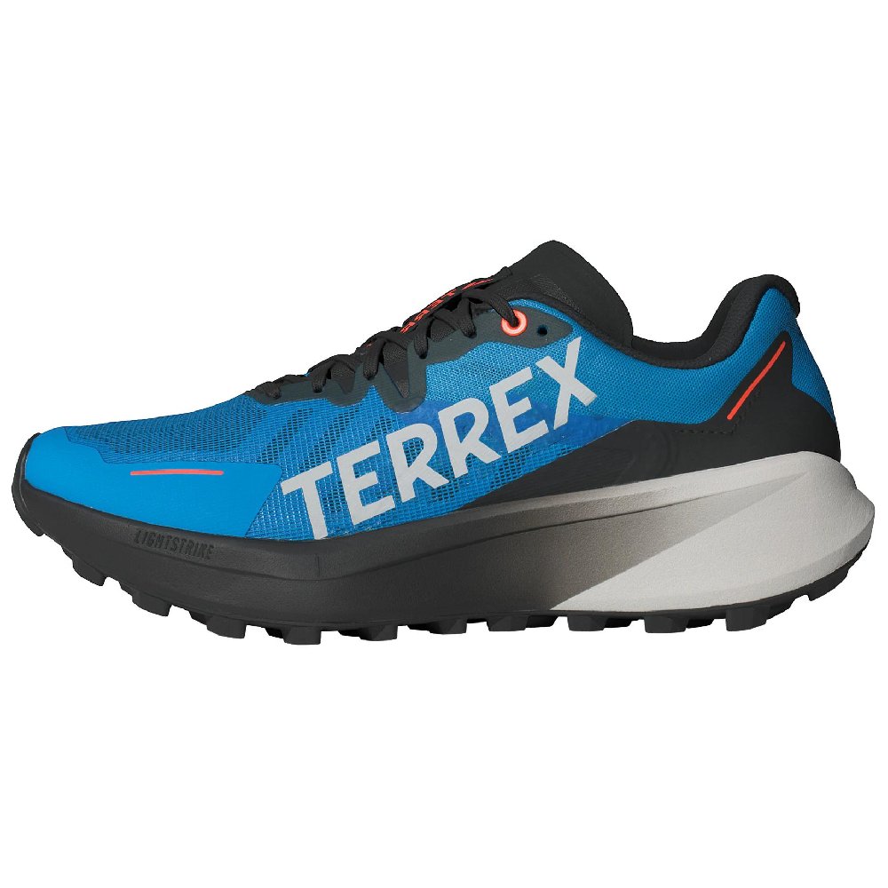 Adidas Terrex Agravic 3 Trail Pulse Blue Grey Semi Impact Orange