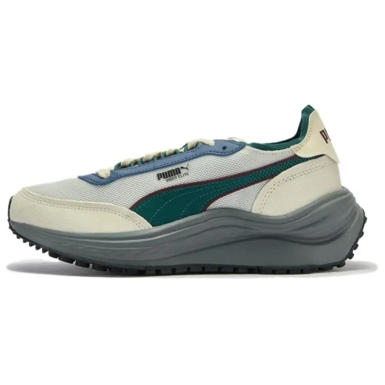 PUMA Rider Low Top Running Shoes Unisex Gray Green