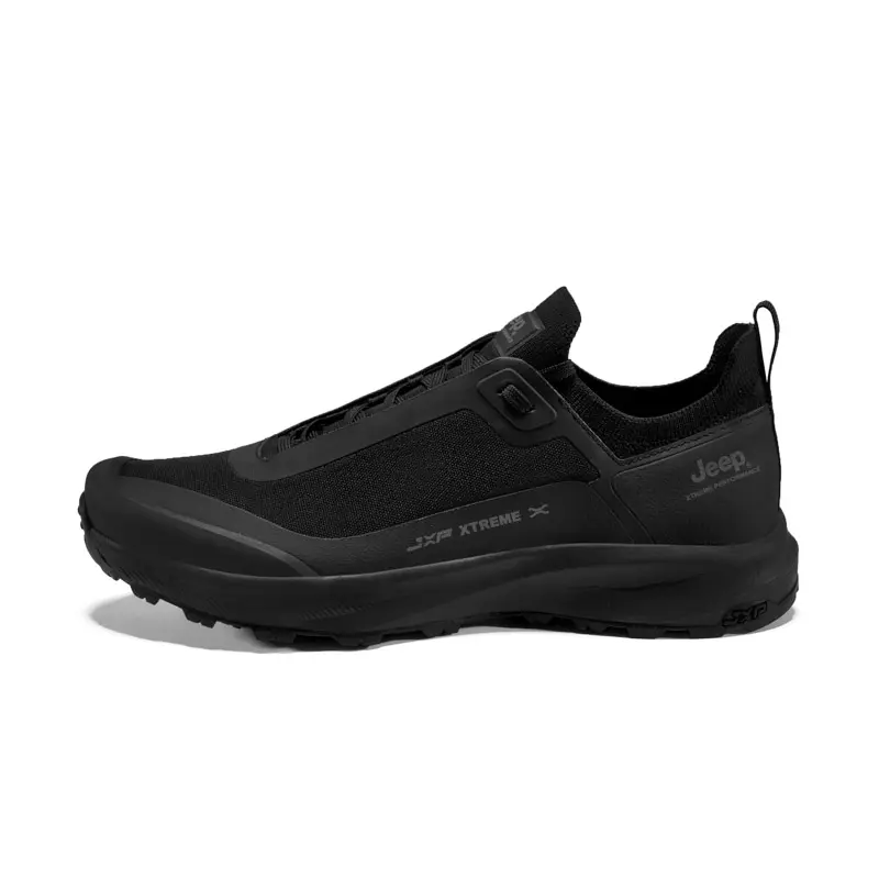 Jeep Low Top Hiking Shoes Men's Black