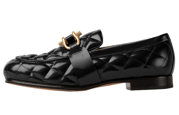 Bottega Veneta Monsieur Casual Loafers Shoes Women's Black