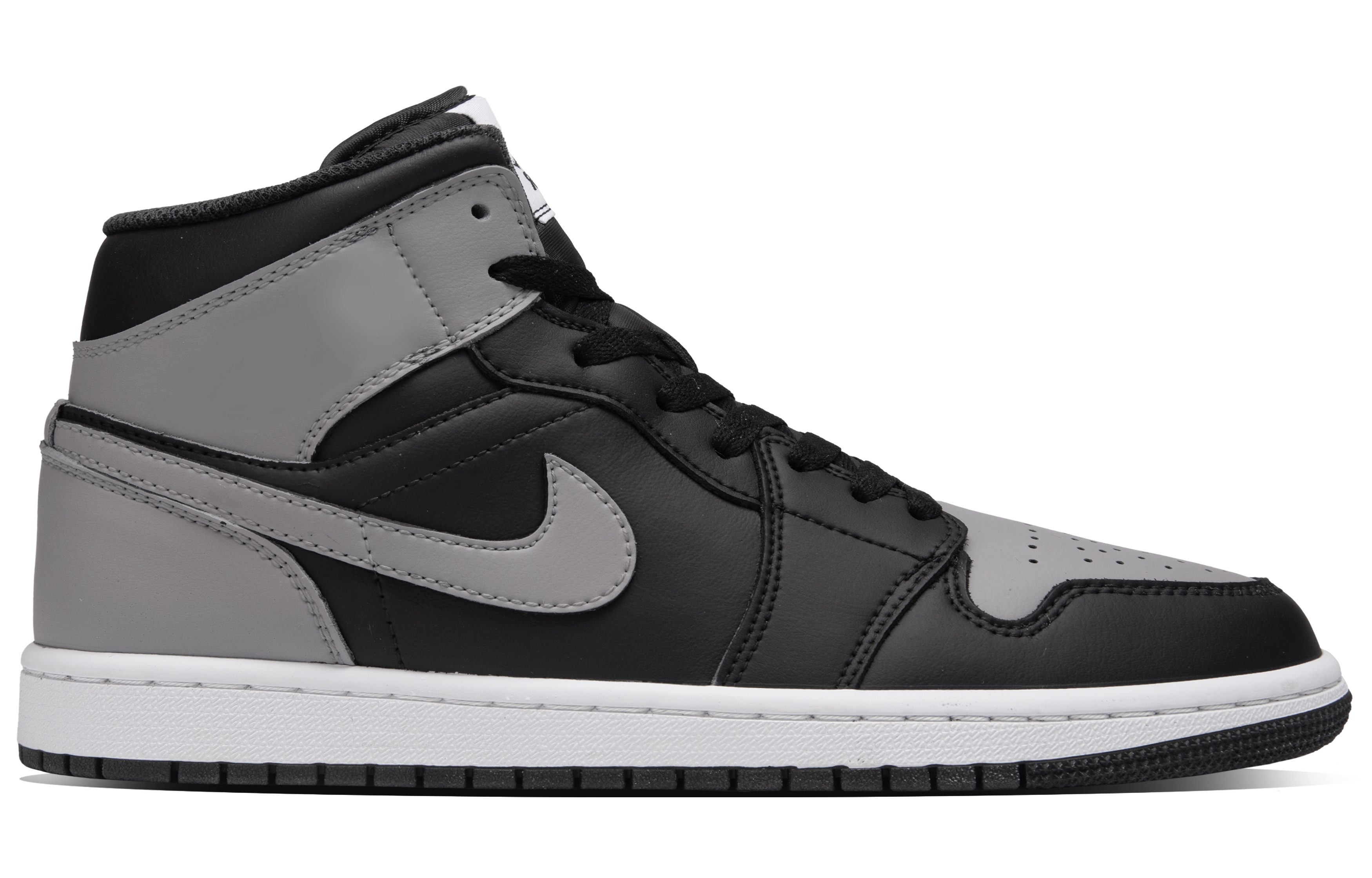 Jordan Air Jordan 1 Solitude Gray Abrasion Resistant Mid top Vintage Basketball Shoes Unisex Black Gray купить в интернет-магазине Yoocart с быстрой доставкой по России.