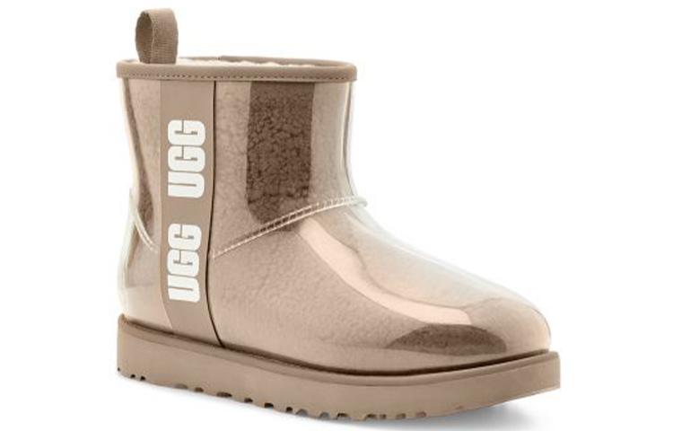 UGG Classic Clear Mini Large Logo Fleece Lined '' Women's купить в интернет-магазине Yoocart с быстрой доставкой по России.