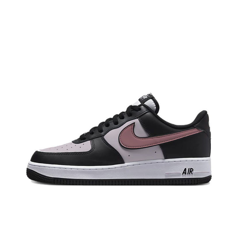Nike Air Force 1 Anti-Slip Wear-Resistant Low-Top Skateboard Shoes Unisex Black Pink