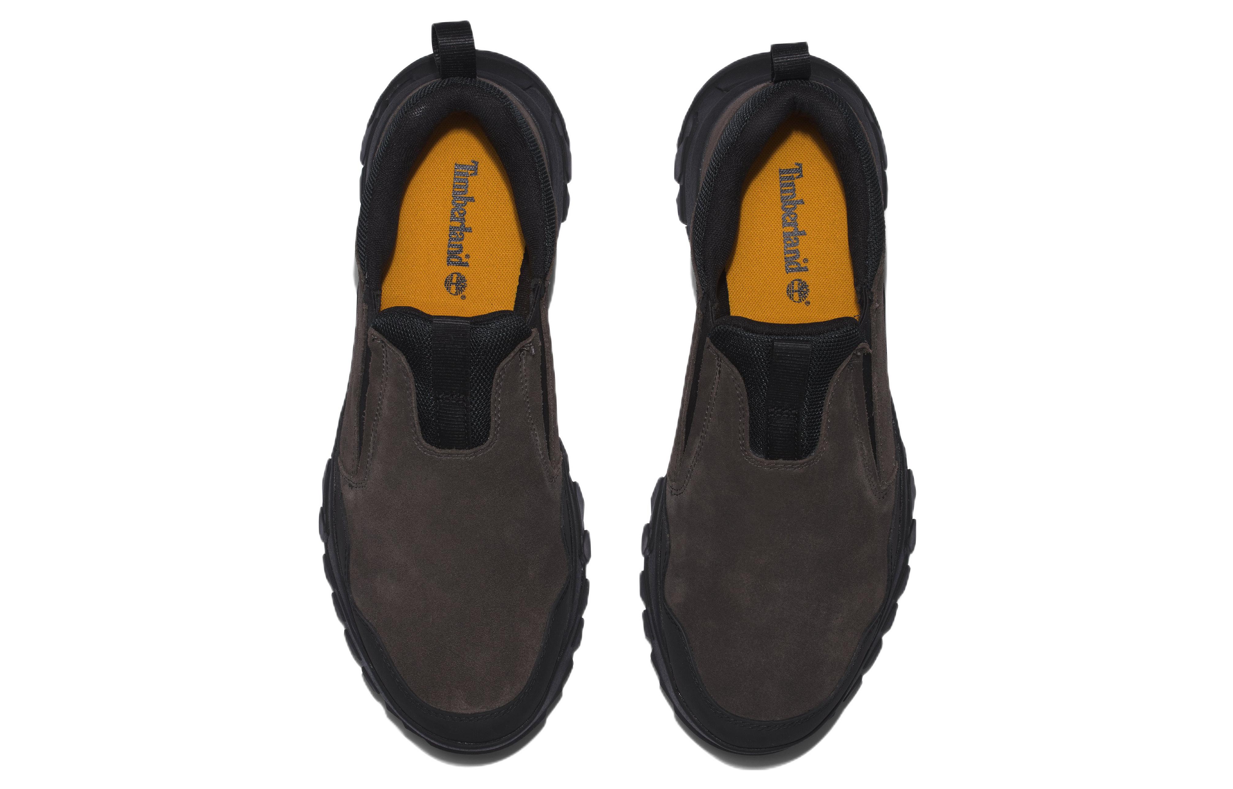 Timberland Lincoln Peak Lite Waterproof Slip Ons 'Dark Brown Suede'