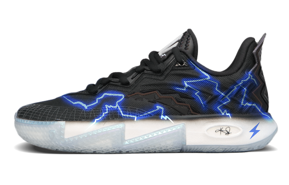 Anta KAI 2 Cushioning, Abrasion Resistant, And Resilient Properties Low Top Basketball Shoes Men's Black