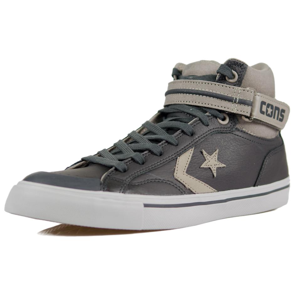 Converse Anti Slip Wear Resistant High Top Skateboard Shoes Women's Black Brown