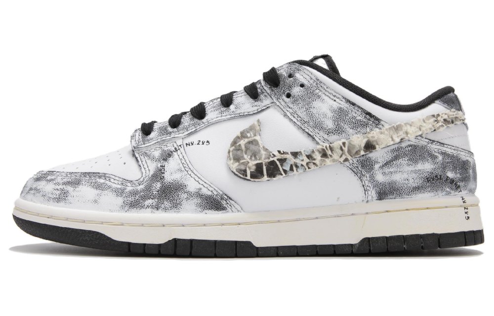 Nike Dunk Anti-Slip And Wear-Resistant Lightweight Low-Top Skateboard Shoes Unisex Gray