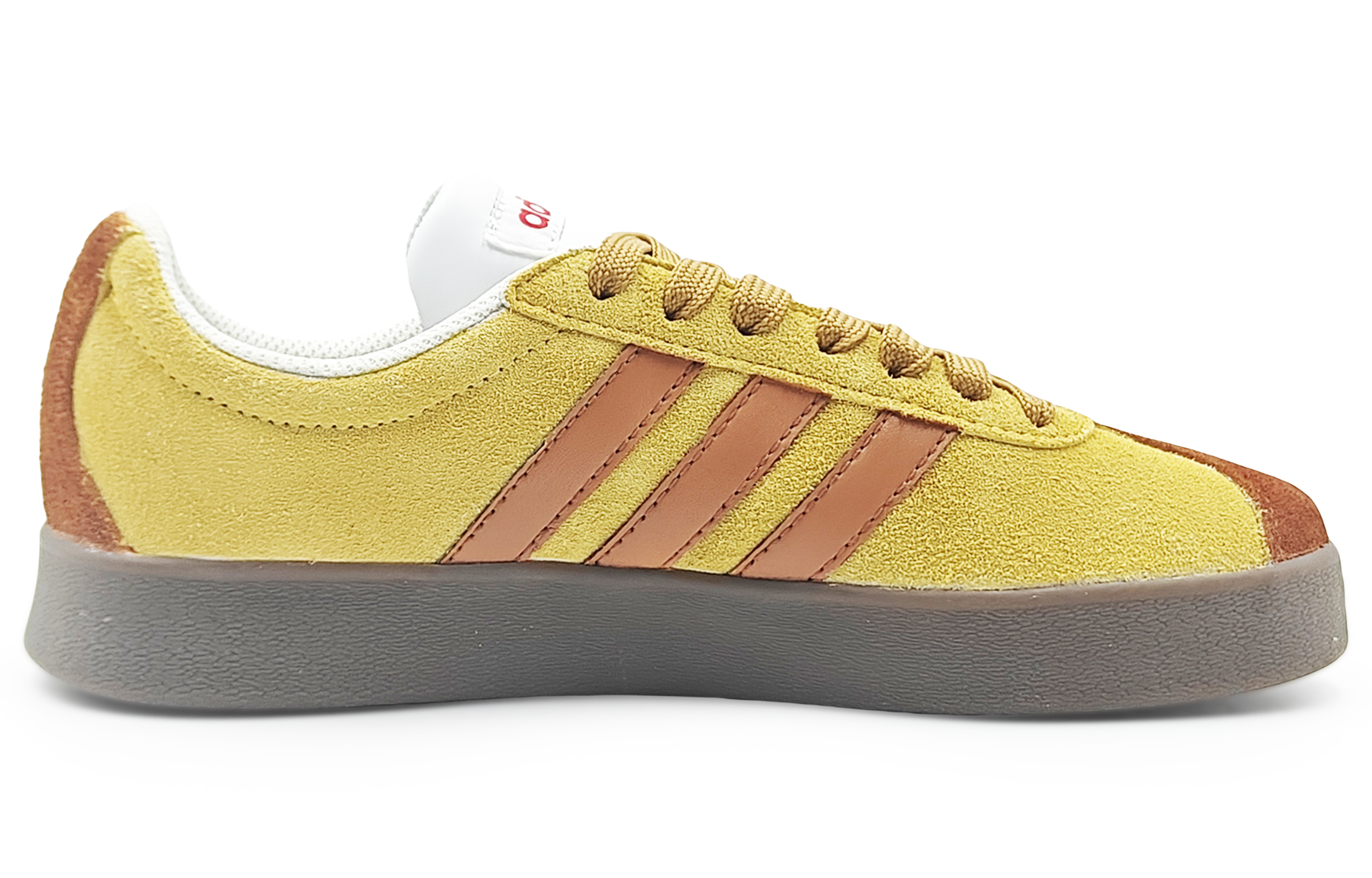 Adidas VL COURT 2.0 Cushioning, Wear Resistant Low Top Skateboard Shoes Brown купить в интернет-магазине Yoocart с быстрой доставкой по России.