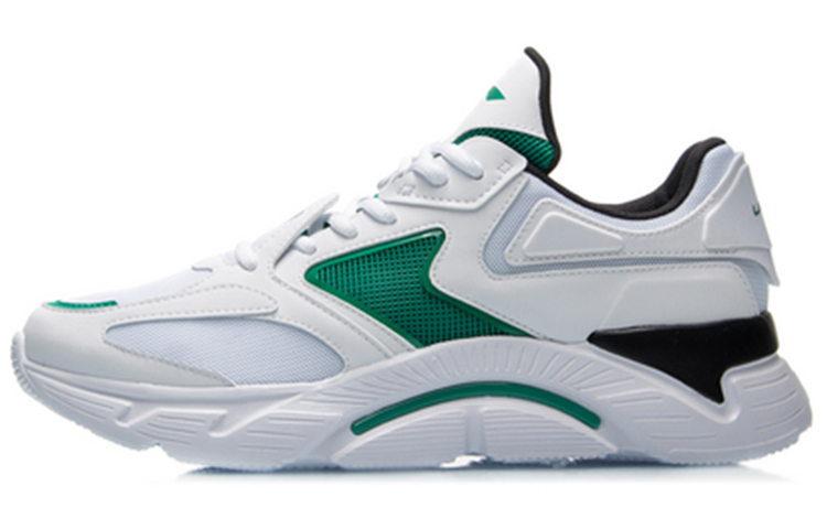LiNing Li Ning Running Collection Durable Breathable Low-Top Running Shoes Men's White