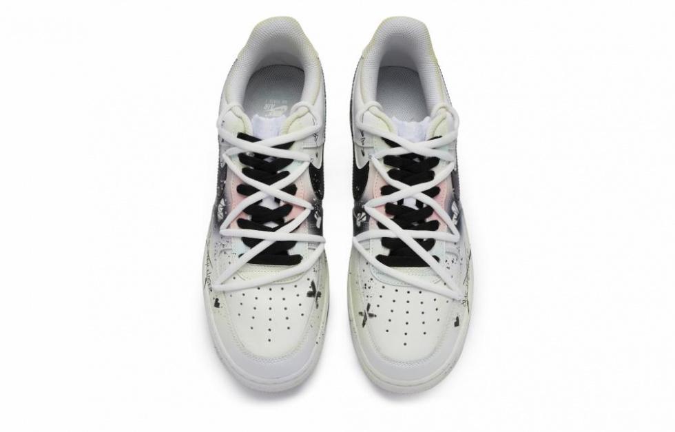 Nike Air Force 1 Low Top Skateboard Shoes Men's White Black Pink купить в интернет-магазине Yoocart с быстрой доставкой по России.