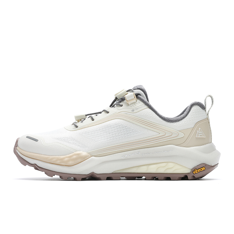 FILA Wear-Resistant Low-Top Outdoor Shoes Women's Milk White/Sunset Yellow
