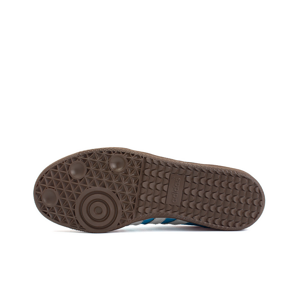 Adidas Originals SAMBA OG Wear-Resistant Low-Top Skateboard Shoes Unisex Blue White