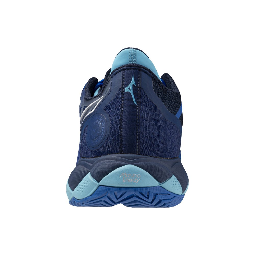 Mizuno Wave Enforce Tour Anti Slip Wear Resistant Low Top Tennis Shoes Unisex Blue