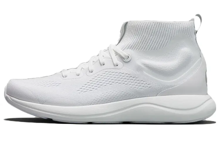 Lululemon Chargefeel Abrasion Resistant Breathable Mid top Training Casual City Commute Running Shoes Women's White