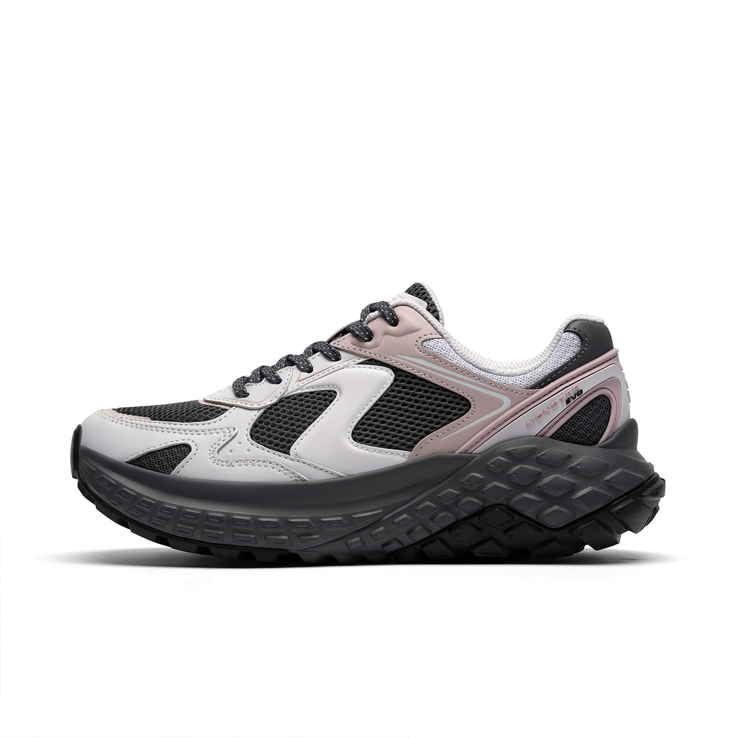 Skechers AIR COOLED MEMORY Low top Casual Shoes Women's Black Lavender
