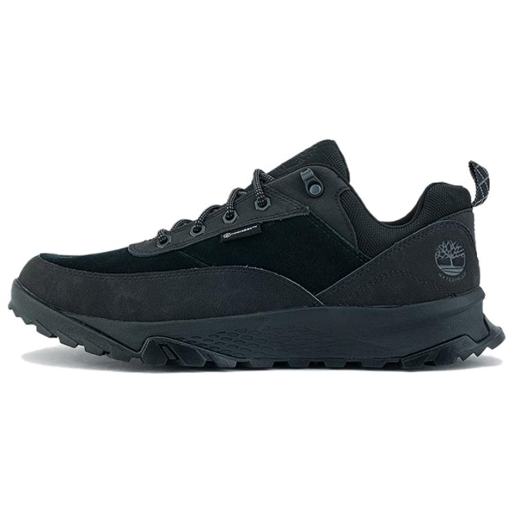 Timberland Water-Resistant Lightweight Low-Top Trekking Shoes Men's Black
