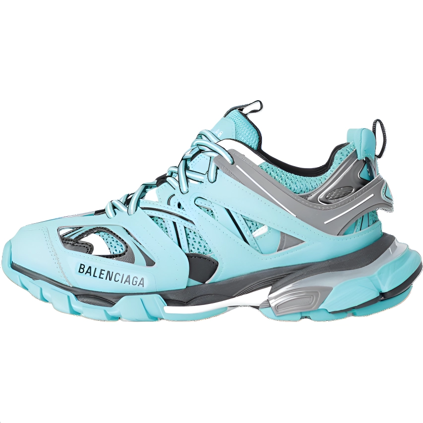 Balenciaga Track Low top Chunky Sneakers Women's Emerald