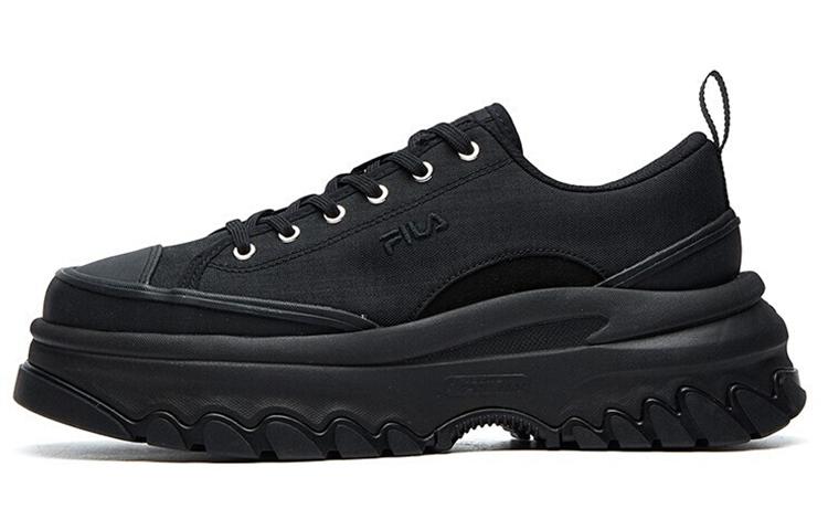 FILA Lava Wear-Resistant Low-Top Casual Shoes Women's Black